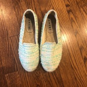 Manebi tweed espadrilles size 37